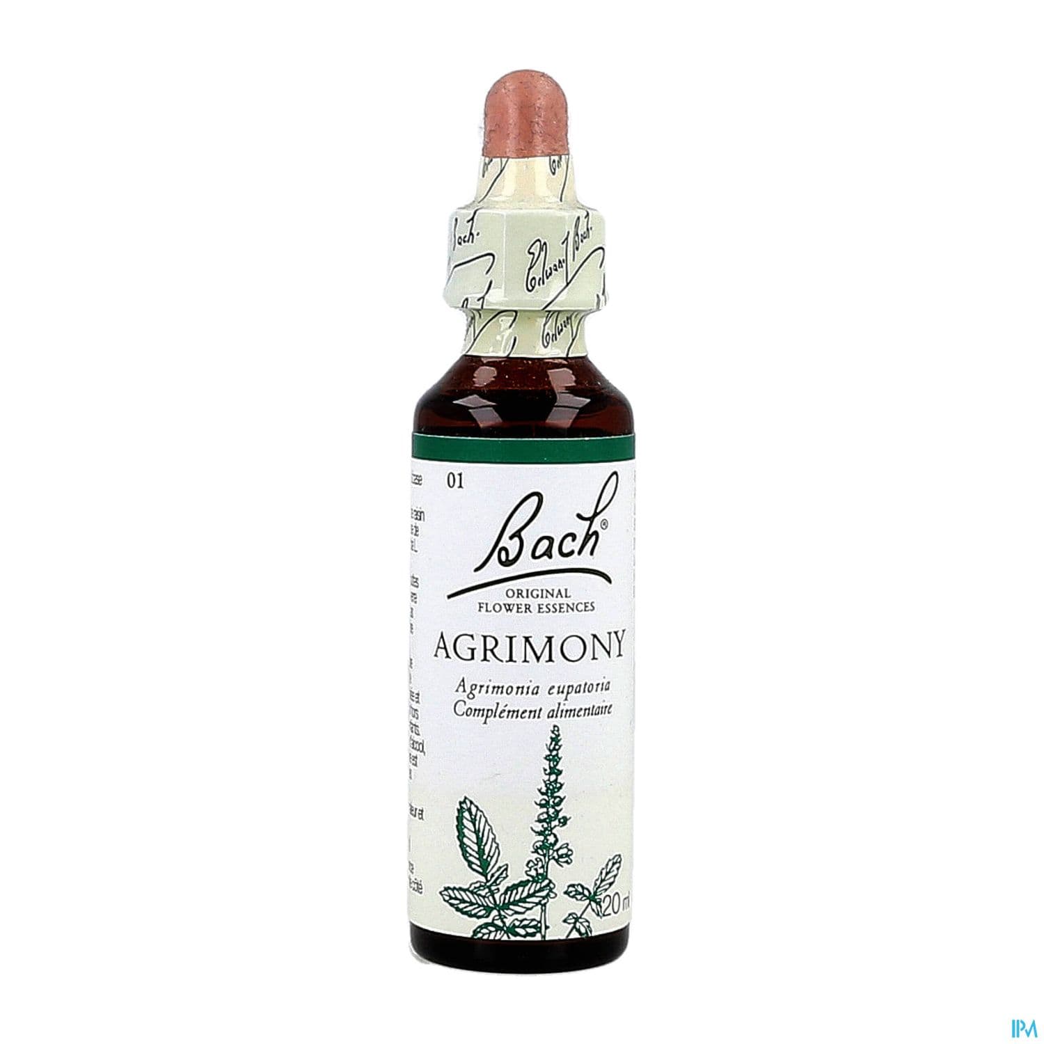 Fleurs De Bach Original 01 Agrimony Compte Gouttes 20ml