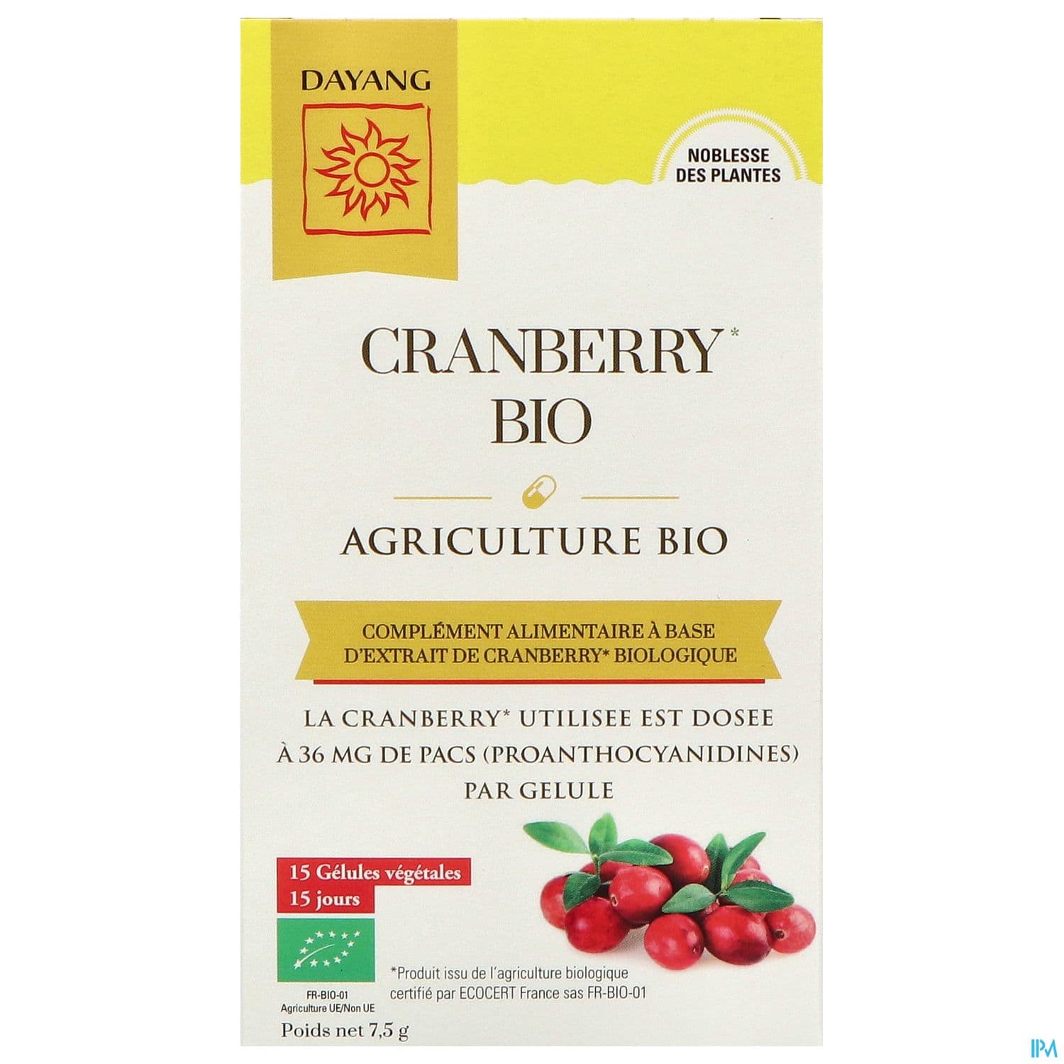 Dayang Cranberry Bio Gelule 15