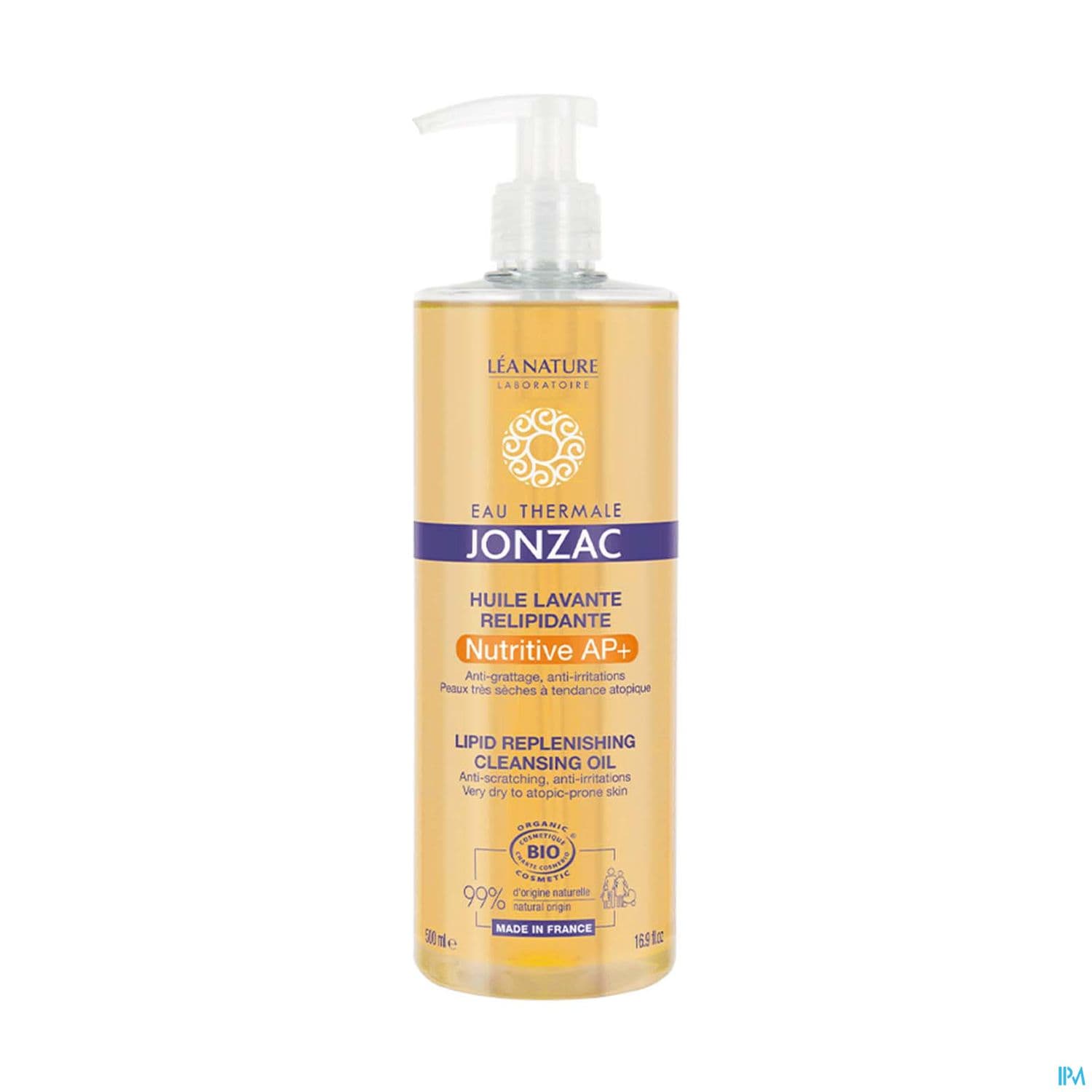 Eau Thermale Jonzac Nutritive Ap+ Huile Lavante Bio 500ml