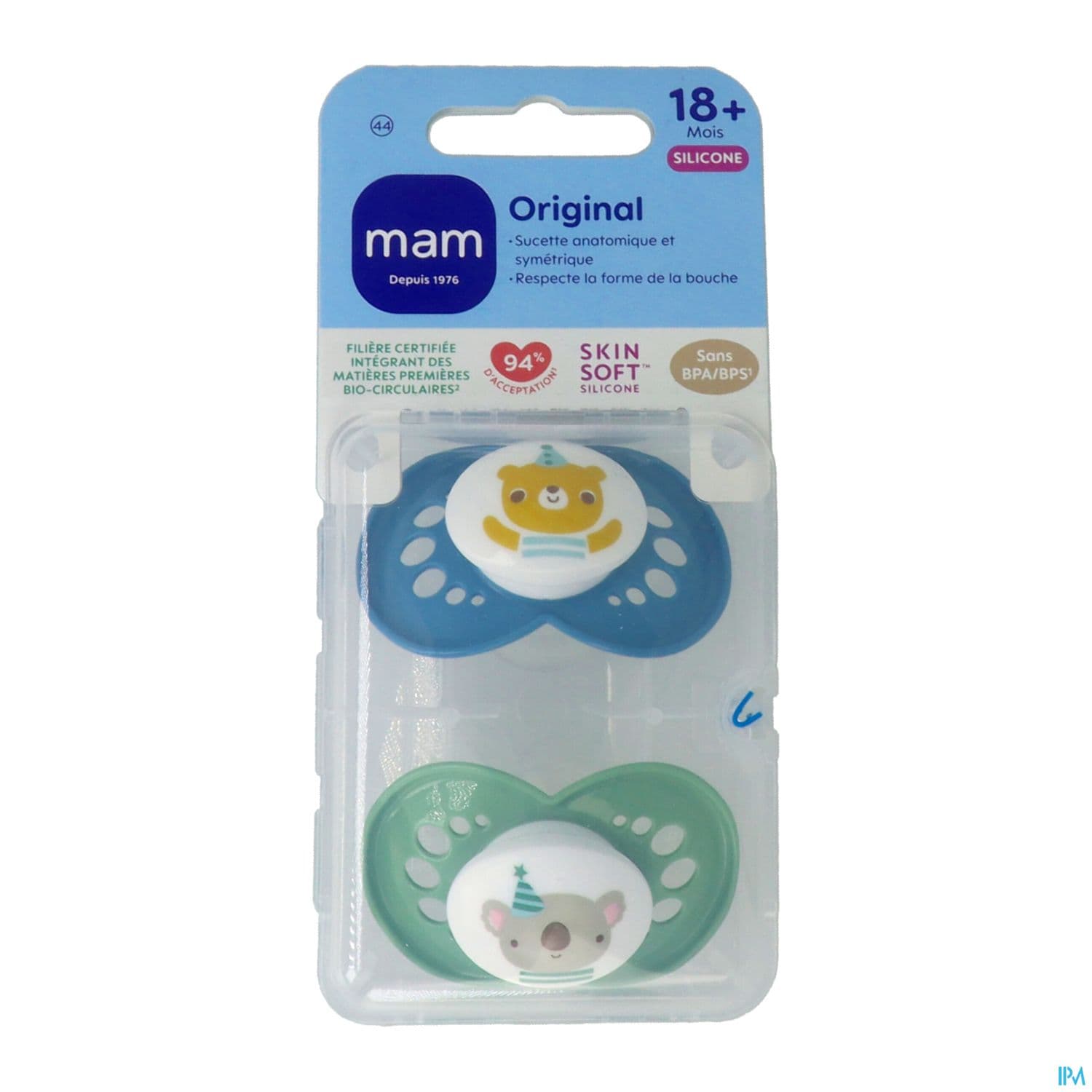 SUCET MAM ORIGIN ANIM SIL 18+M X2
