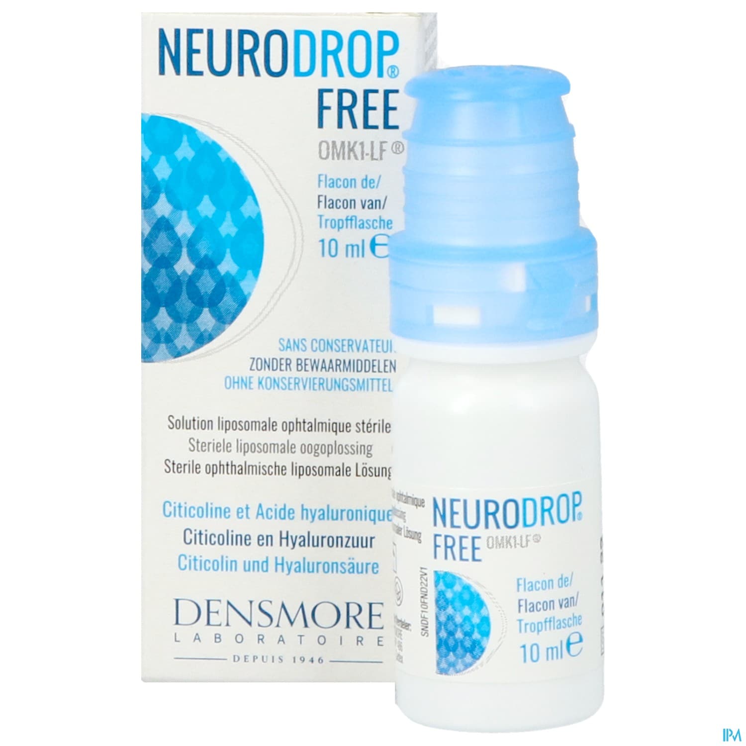 NEURODROPFREE SOL OPHTALMIQUE 10ML