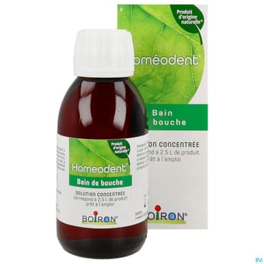 Homeodent Bain De Bouche Solution 125ml