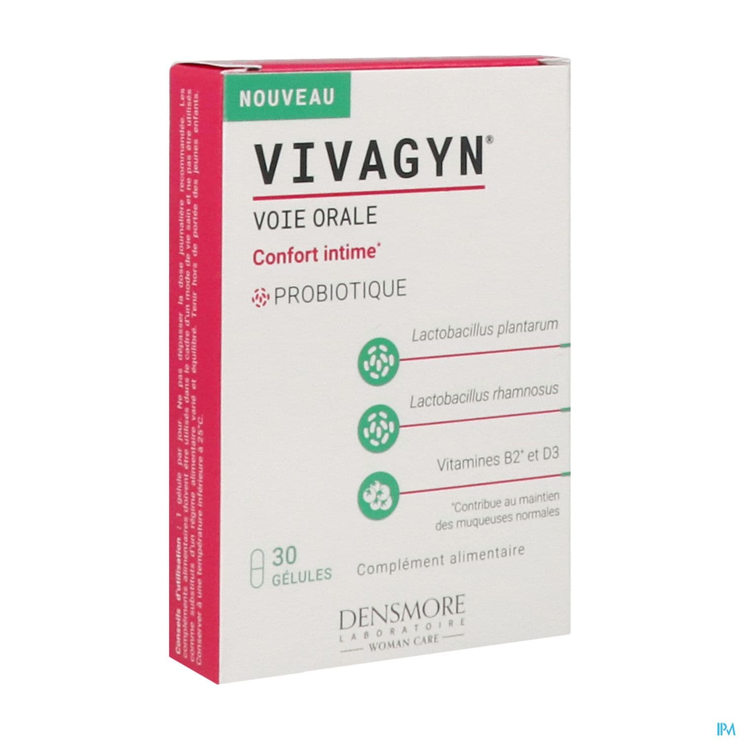 Densmore Vivagyn Confort Intime Gelule 30