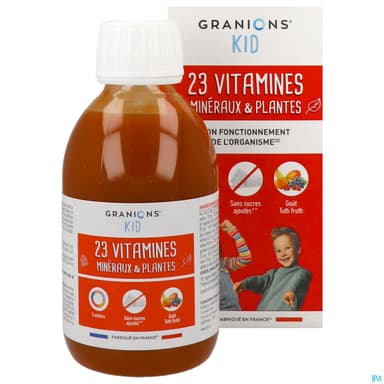 GRANIONS KID 23 VIT TUTTI SP 200ML