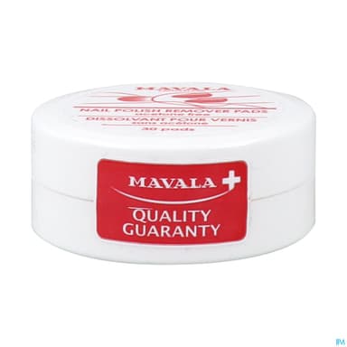 MAVALA DISSOLVANT DISQUES 30