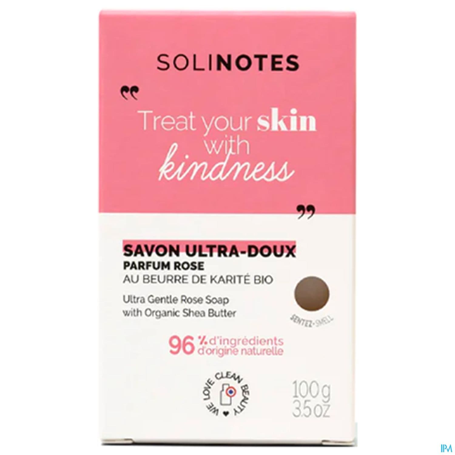 Solinotes Savon Solide Rose 100g