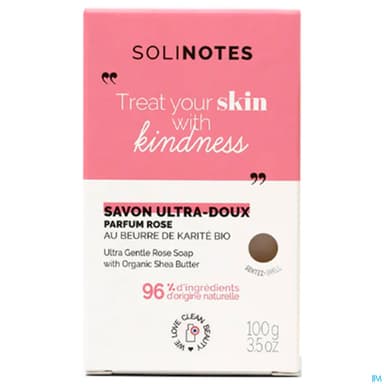 Solinotes Savon Solide Rose 100g