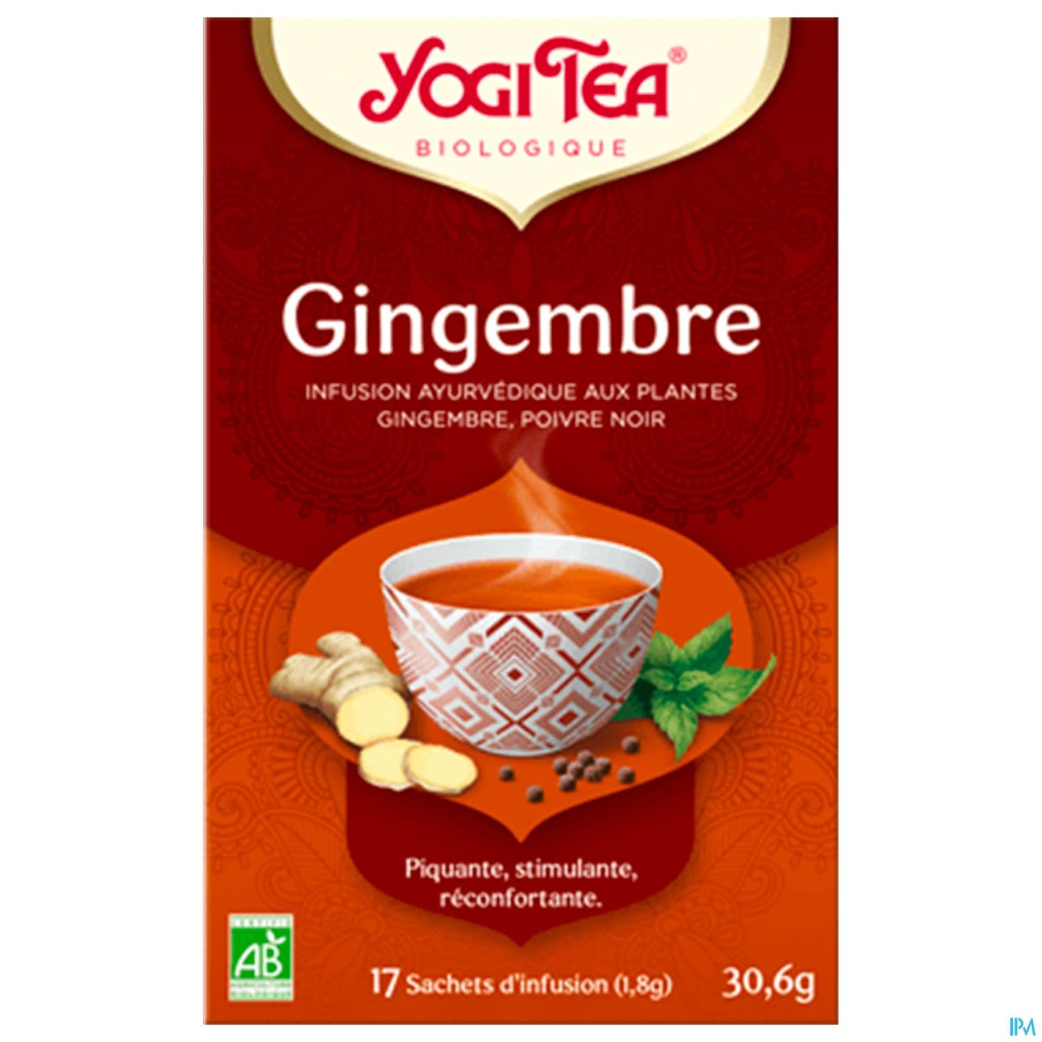 Yogi Tea Gingembre Bio Infusette 2g 17