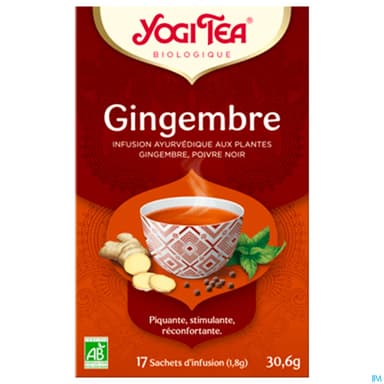 Yogi Tea Gingembre Bio Infusette 2g 17