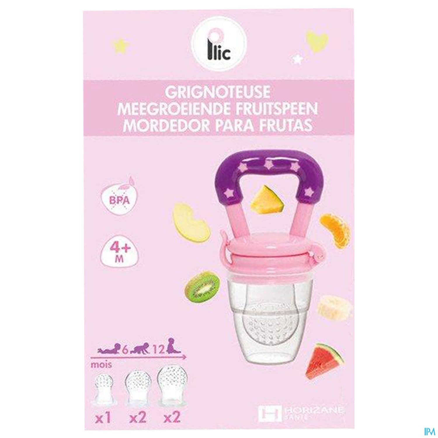 Plic Baby Grignoteuse Rose