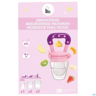 Plic Baby Grignoteuse Rose