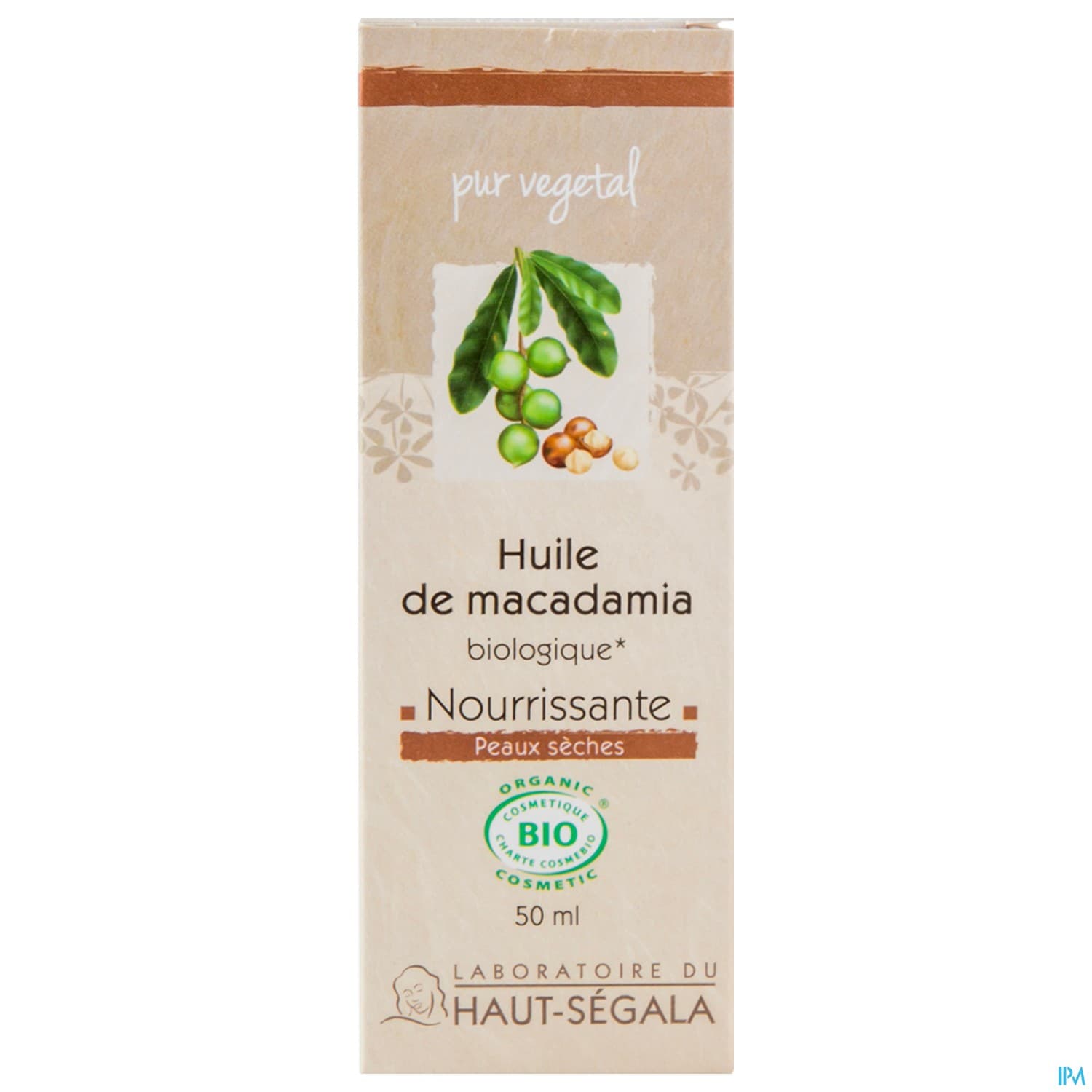 Laboratoire Du Haut-segala Huile Vegetale Bio De Macadamia Biologique 50ml