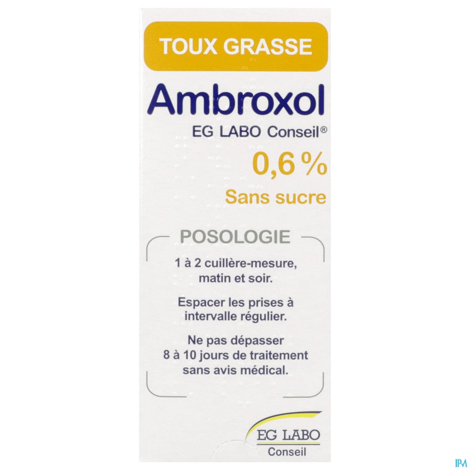 AMBROXOL 0,6% EG CONS SOL 150ML