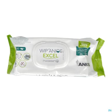 Wip Anios Excel Lingette Desinfectante 100