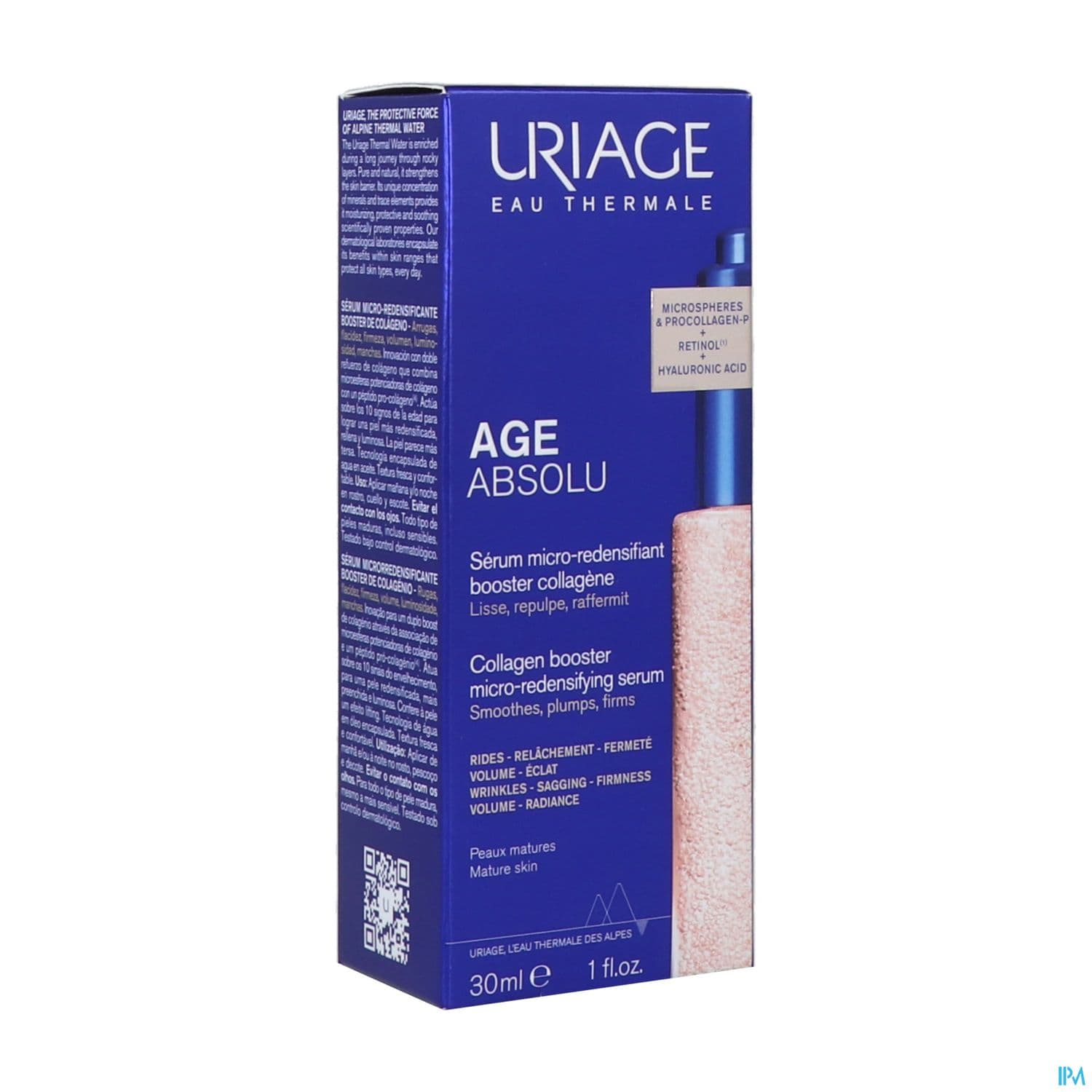 URIAGE AGE ABSOLU SERUM REDENS30ML — Pharmacie Chartreuse