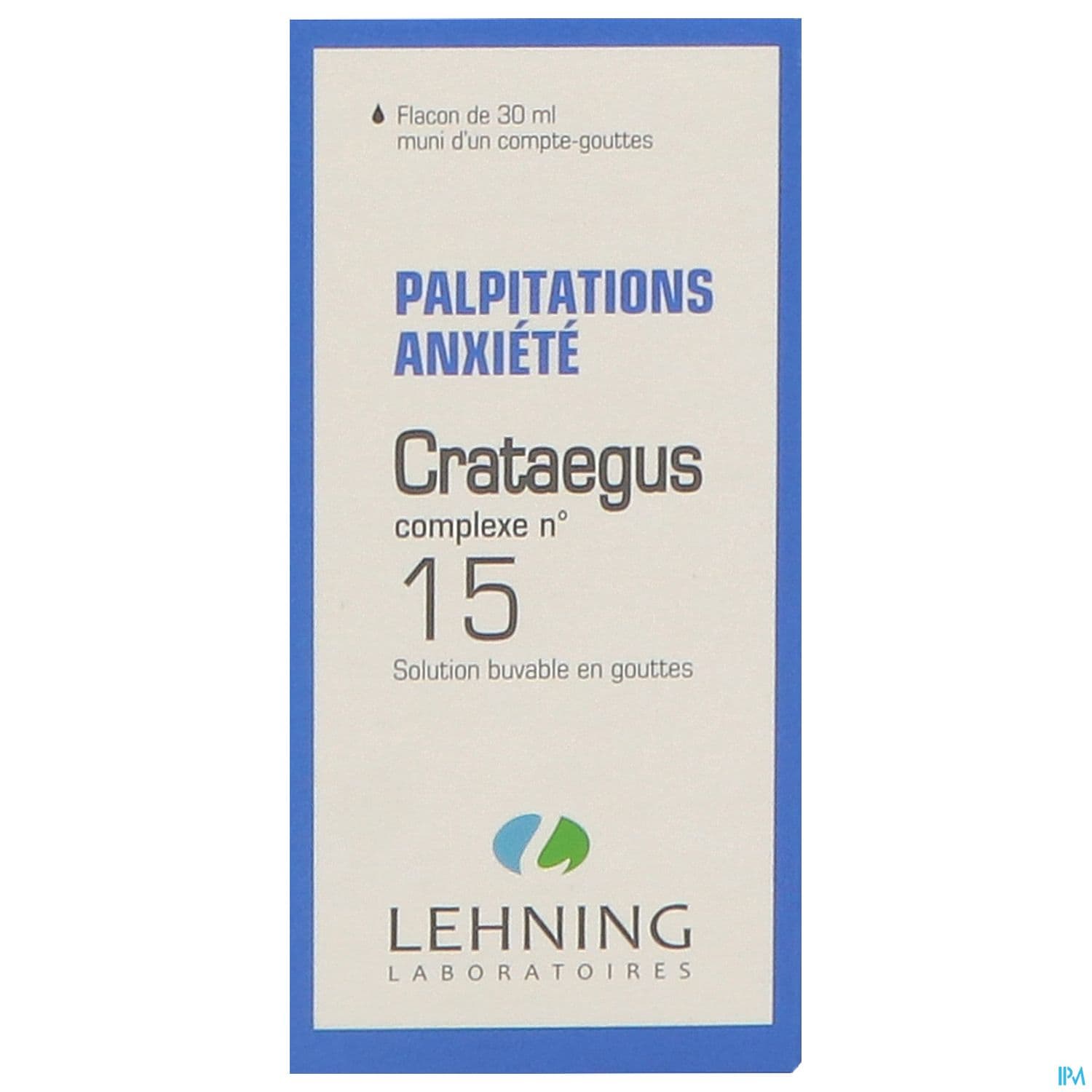 Lehning Complexe 15 Crataegus Goutte 30ml