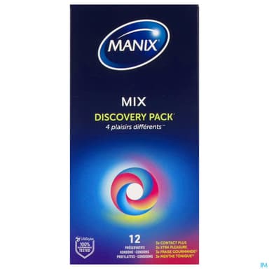 Manix Mix Preservatif 12
