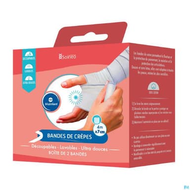 SOINEO BDE CREPE 4MX7CM BTE 2