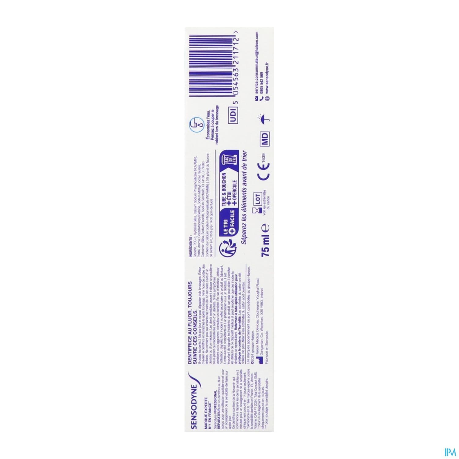 SENSODYNE DENT PRO REP NETTOY 75ML