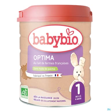 Babybio 1 Optima Bio Poudre 800g
