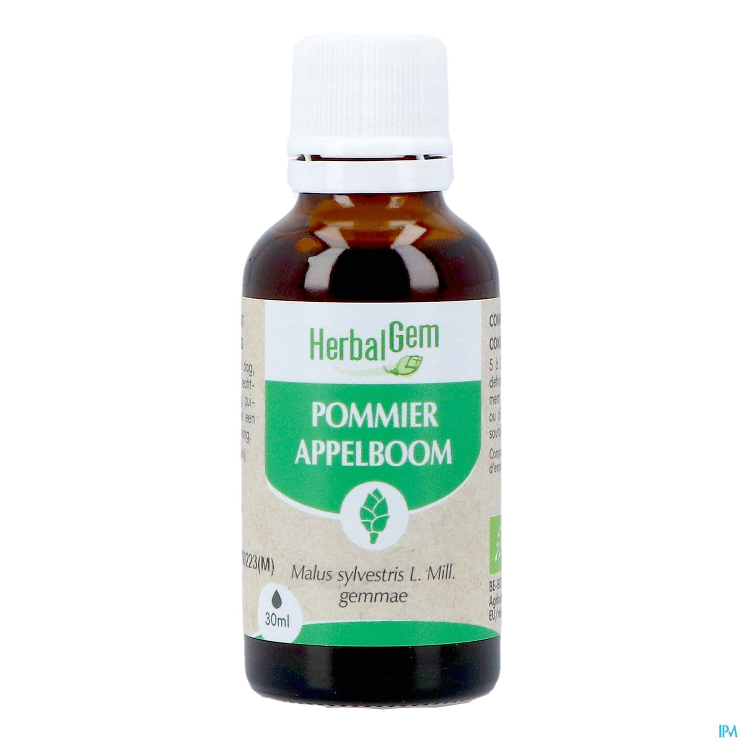 Herbalgem Pommier Bourgeon Macerat Glycer Bio 30ml