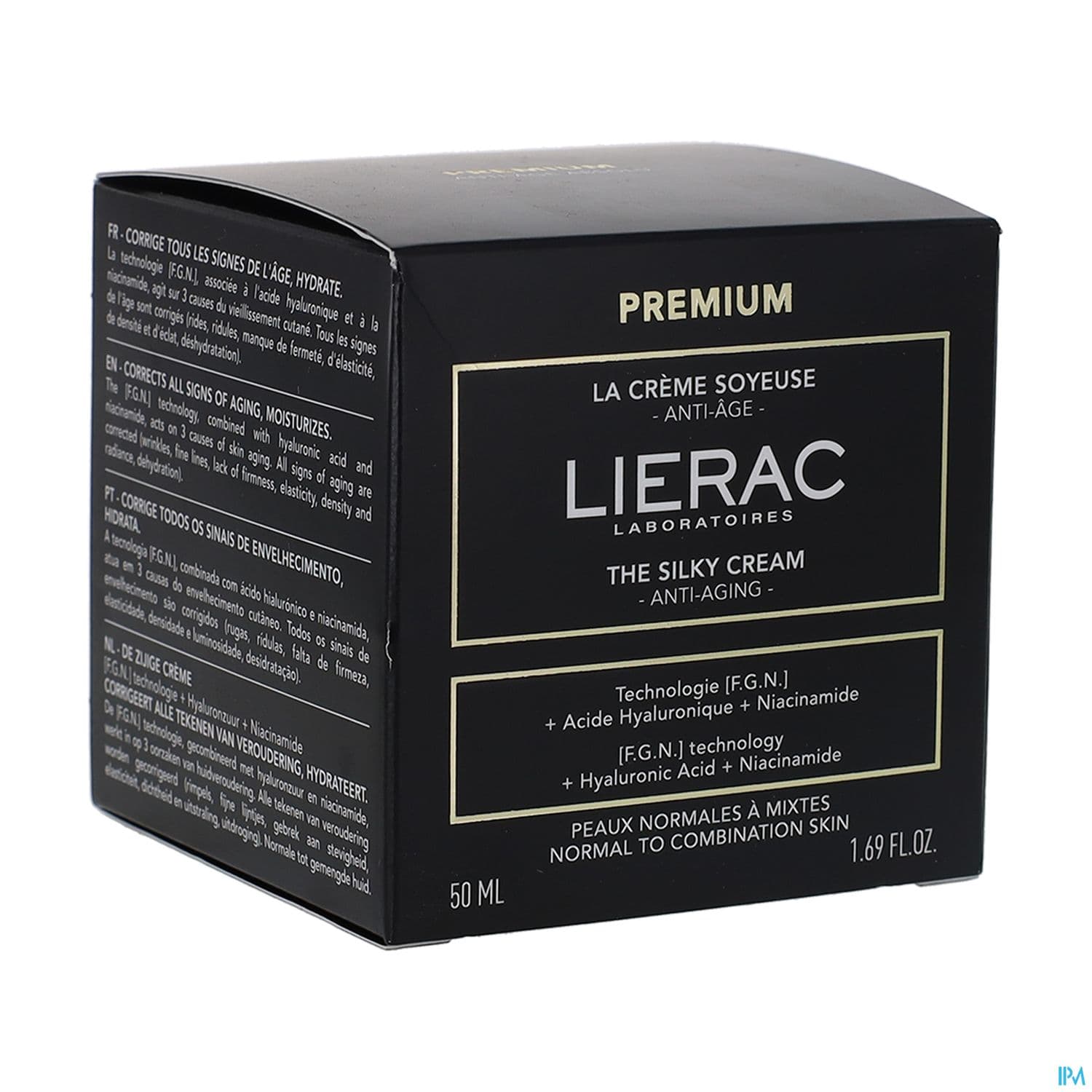 LIERAC PREMIUM CR SOYEUSE ABS 50ML
