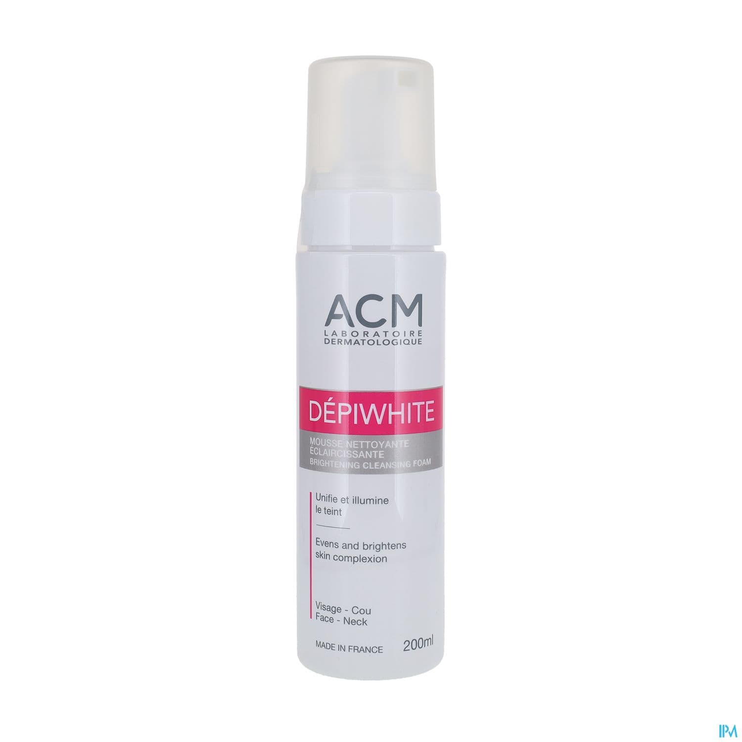 Acm Depiwhite Mousse Nettoyante Eclaircissante 200ml