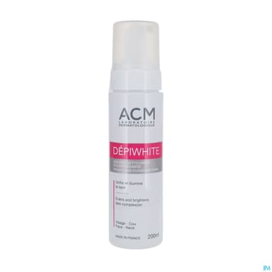 Acm Depiwhite Mousse Nettoyante Eclaircissante 200ml