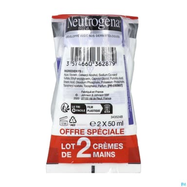 NEUTROGENA CR MAIN ORIGINAL 50MLX2