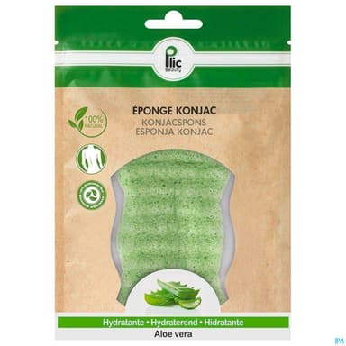 Plic Beauty Eponge Konjac Aloe Vera X1