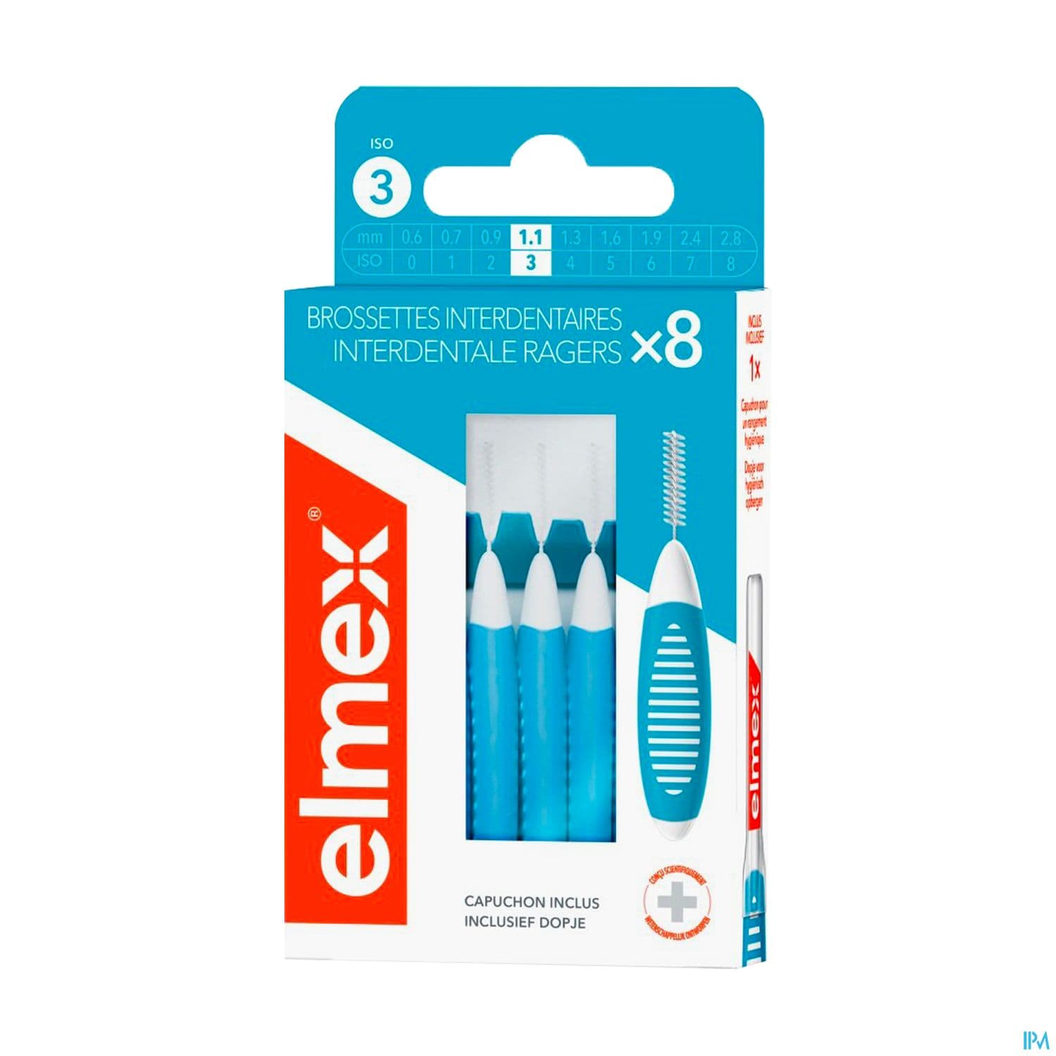 ELMEX BROSS INTERDENT T3 1.1MM 8