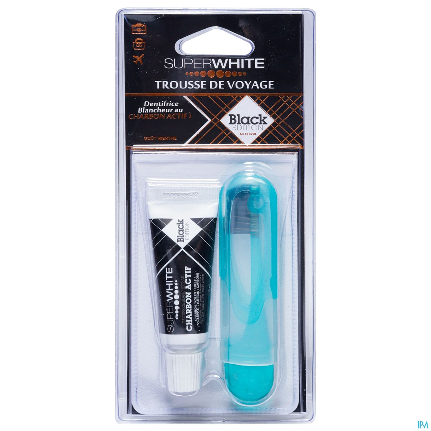 SUPERWHITE TROUSSE VOYAGE BLACK ED