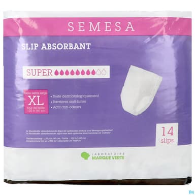 SEMESA LMV SLIP SUPER XL SACH 14