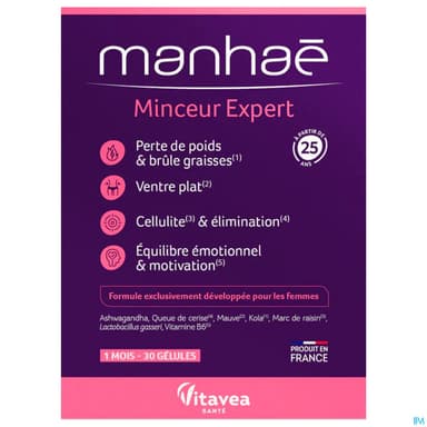 Vitavea Manhae Minceur Expert Gelule 30
