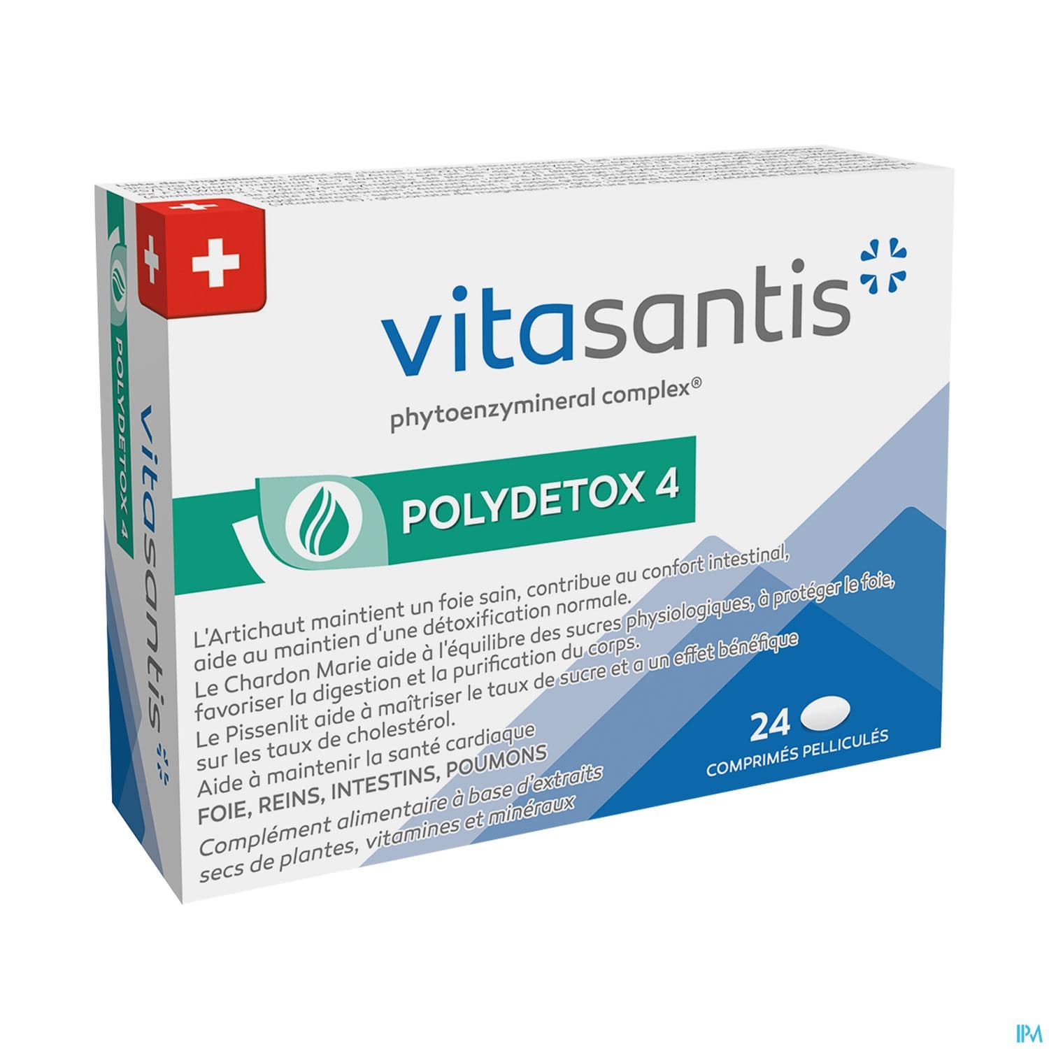 Santis Vitasantis Polydetox Comprime 24 — Pharmacie entre Deux Guiers