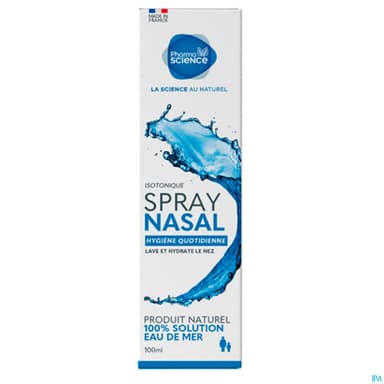 Pharmascience Spray Nasal Isotonique Hygiene Quotidienne 100ml