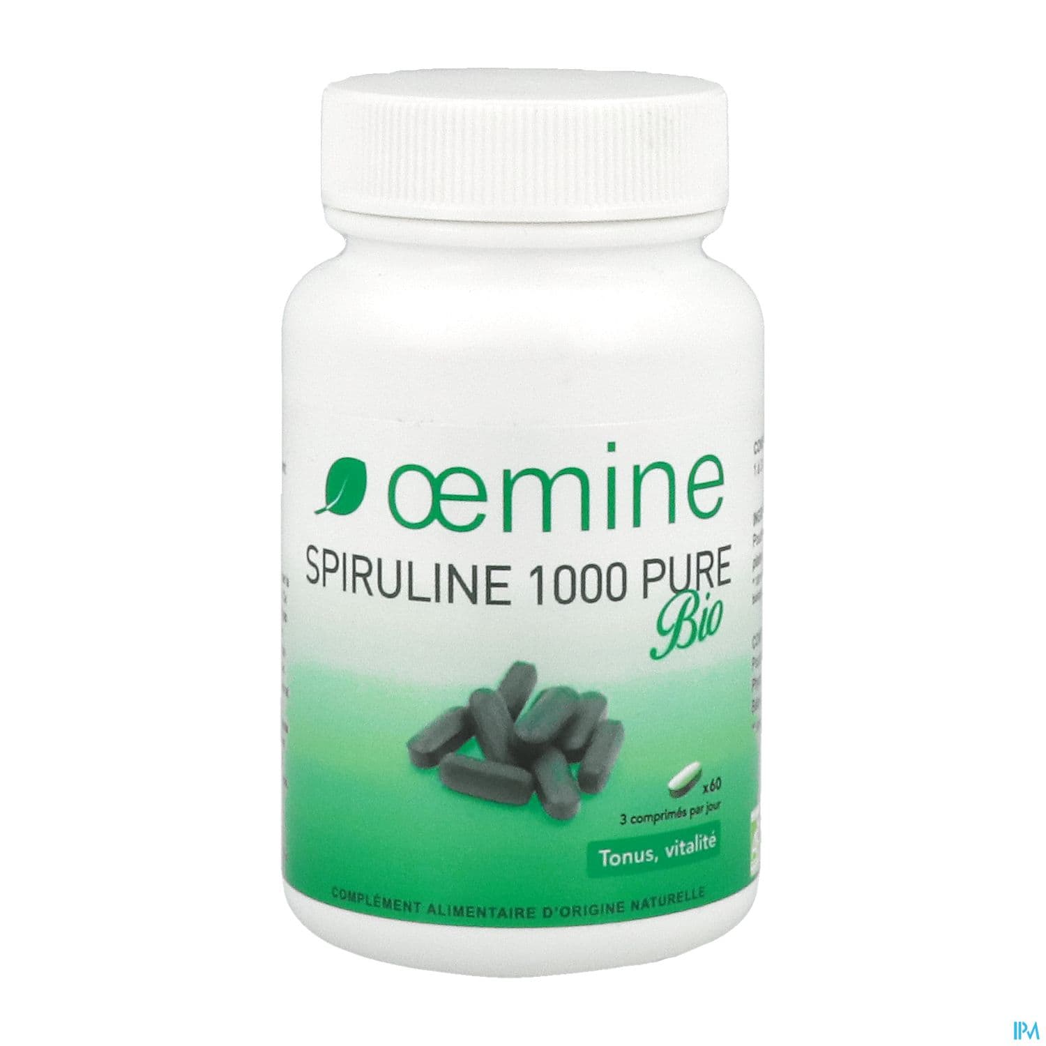 OEMINE SPIRULINE 1000MG CPR 60.