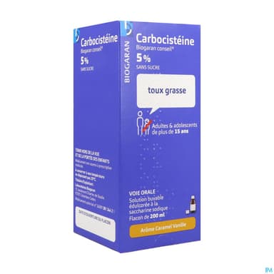 CARBOCISTEINE 5% BIOG SOL S/S200ML