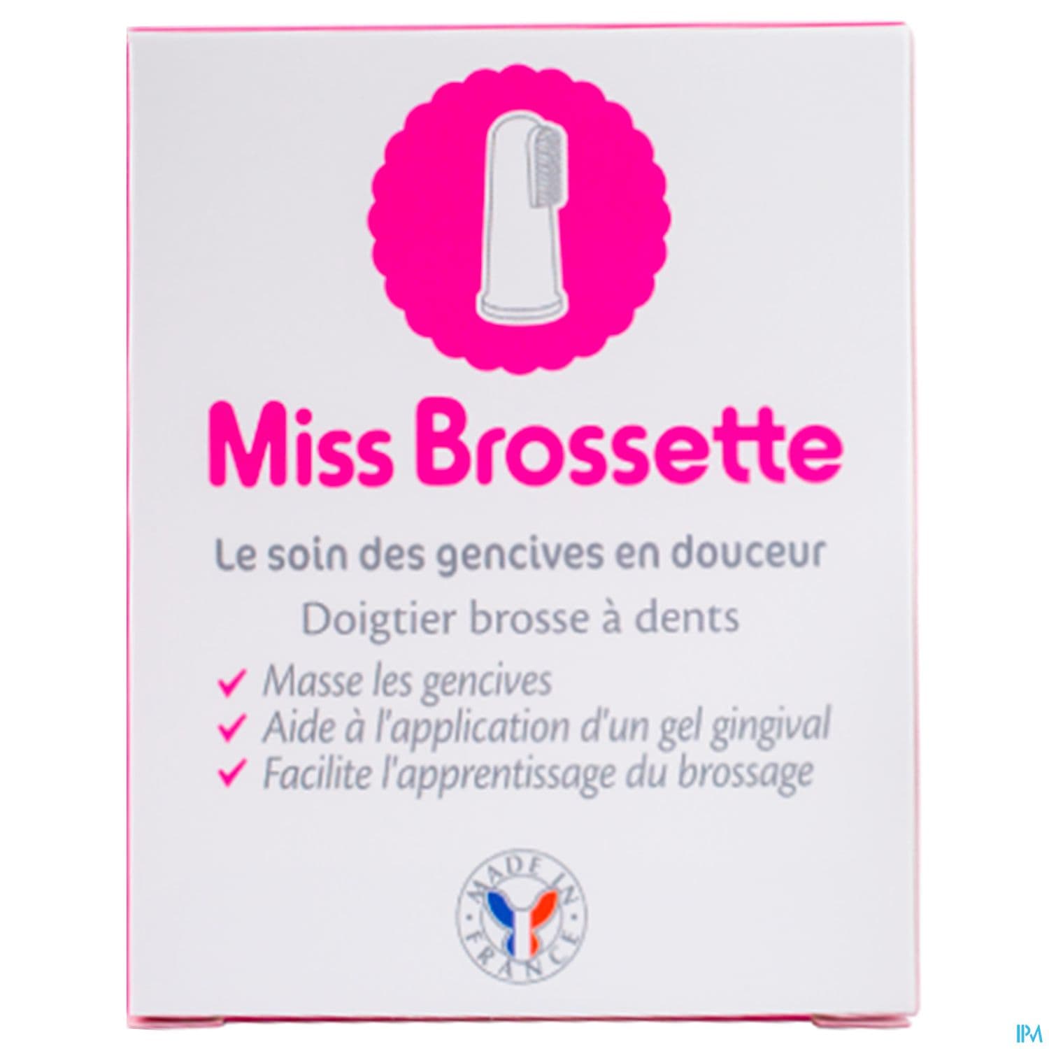 Miss Brossette Doigtier Brosse A Dents