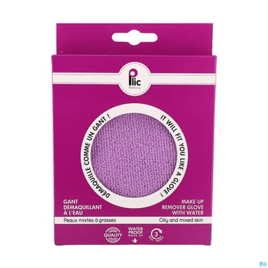 Plic Beauty Gant Demaquillant Peaux Grasses