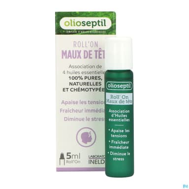 Ineldea Olioseptil Roll On Maux Tete 5ml
