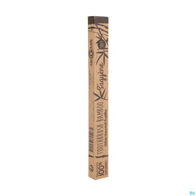 Sagyene Brosse A Dents Bambou Poils Charbon Actif