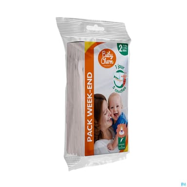 BABY CHARM COUCHE MINI3-6KG PACK5