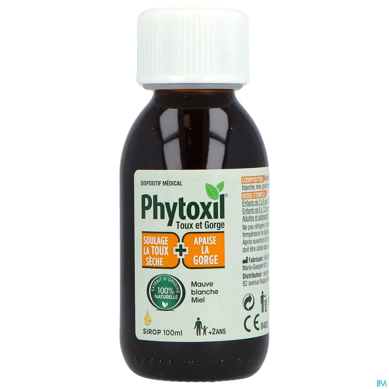 Phytoxil Toux Gorge Sirop 100ml
