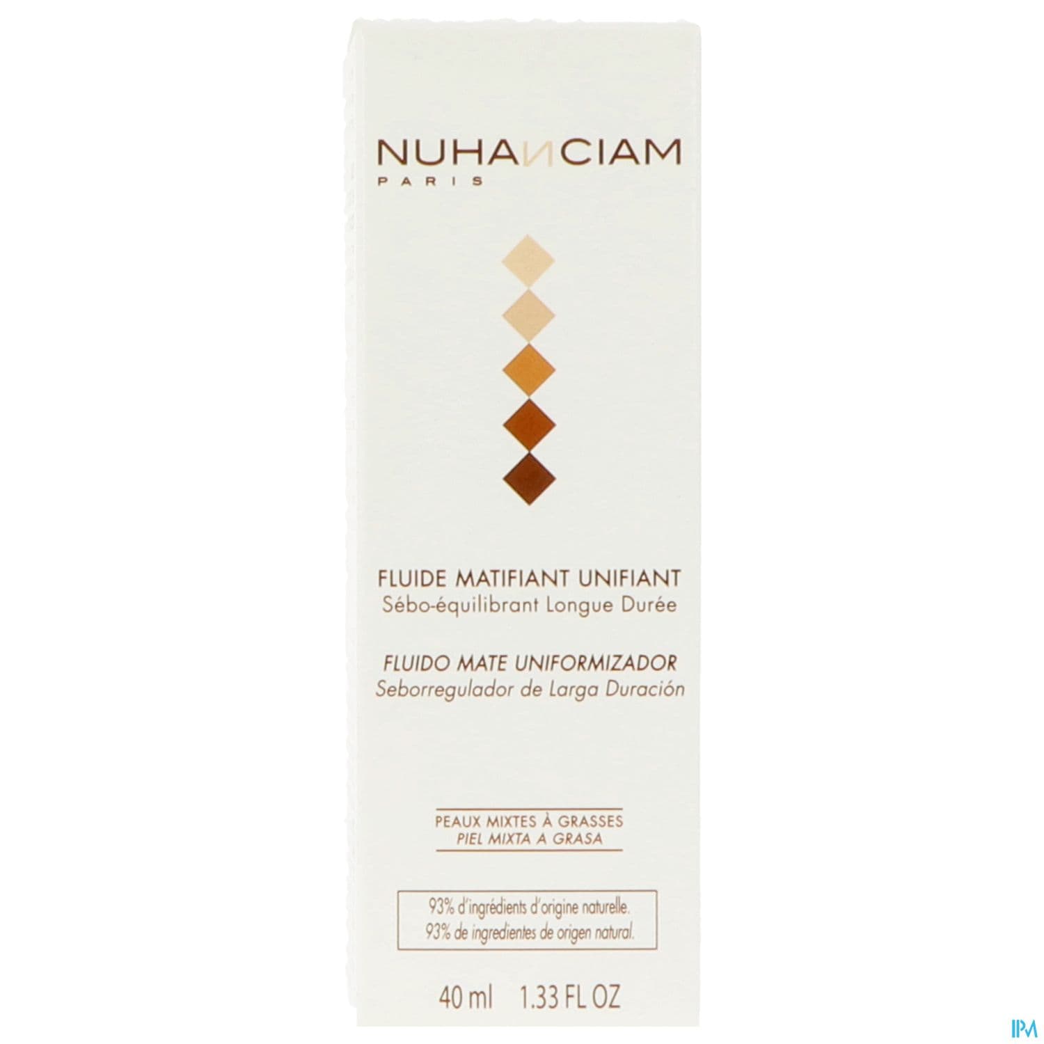 NUHANCIAM MATIF/UNIF FLUIDE 40ML