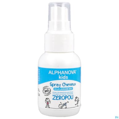 Alphanova Kids Zeropou Spray Bio 50ml