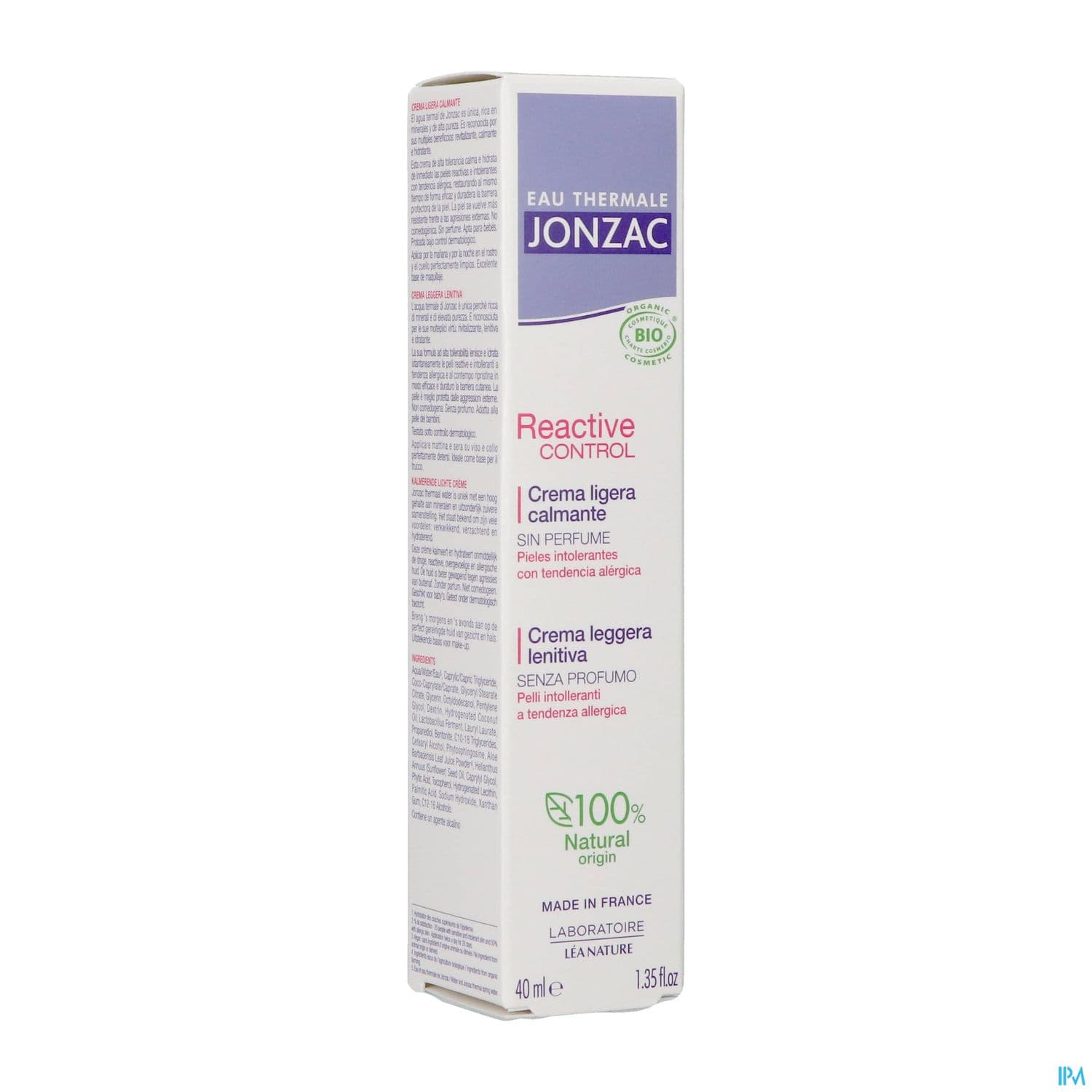 JONZAC REAC CONTROL CR LEGERE 40ML