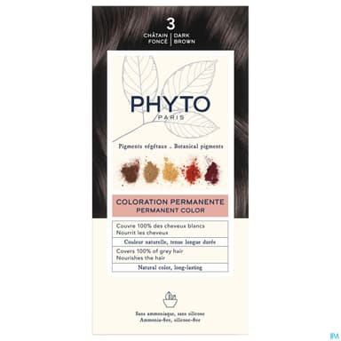 PHYTO COLOR 3 CHATAIN FONCE