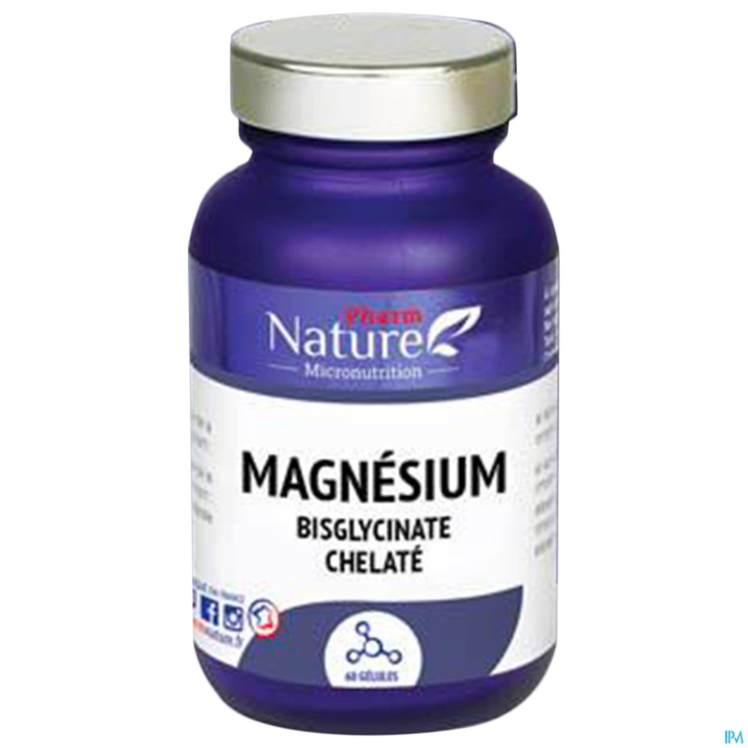 Pharm Nature Magnesium Bisglycinate Chelate Gelule 60