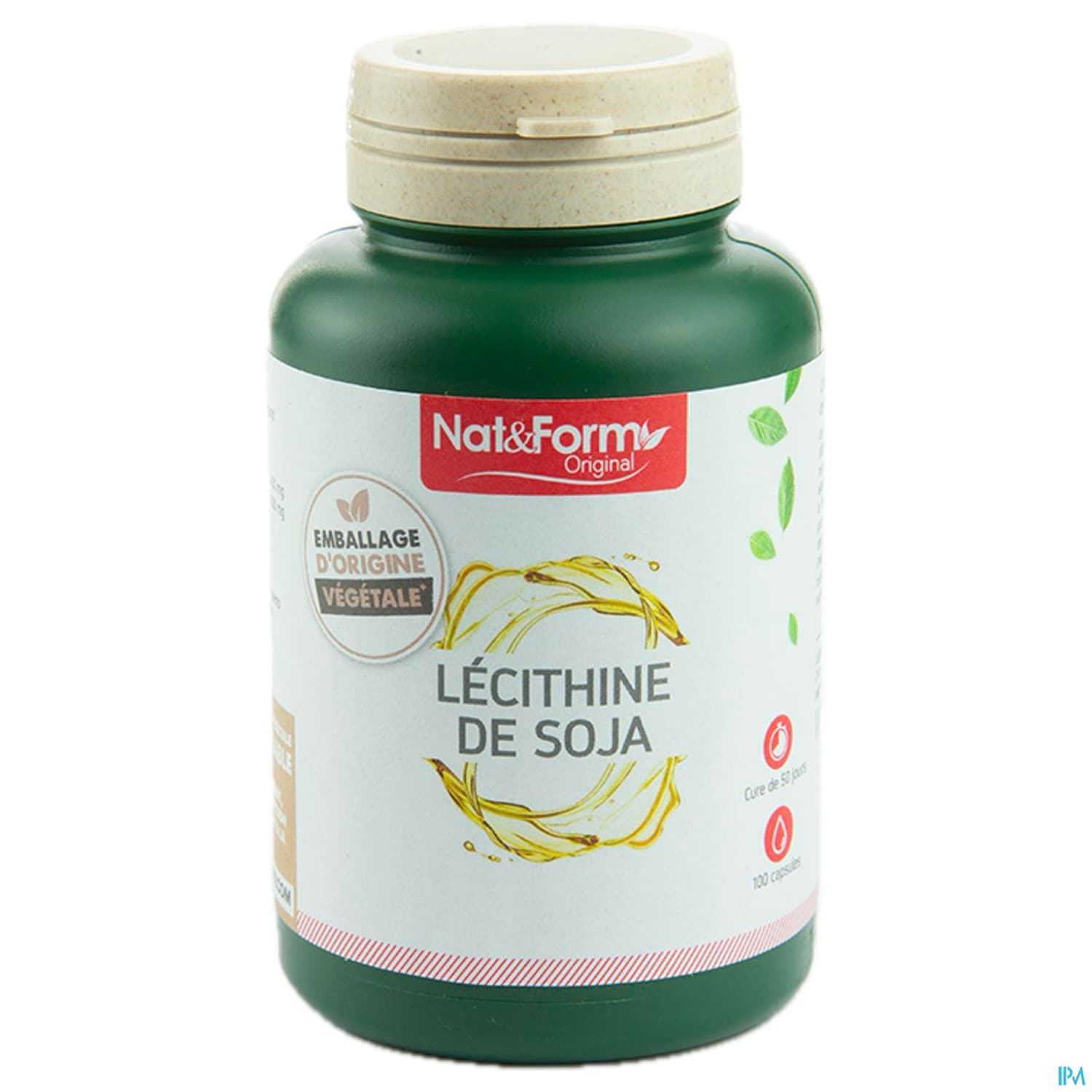 NAT&FORM ORIG LECITH SOJA CAPS100